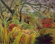 Henri Rousseau Surprise china oil painting artist